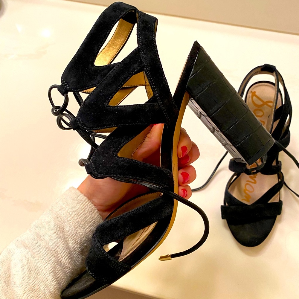Tie up sam Edelman shoes